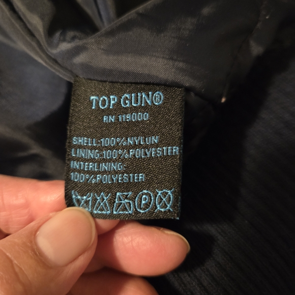 Kids Navy Bomber Jacket with Patch - Picture 5 of 7